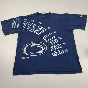 Vtg 90s Starter Penn State Nittany Lions University Shirt Mens XL Single Stitch